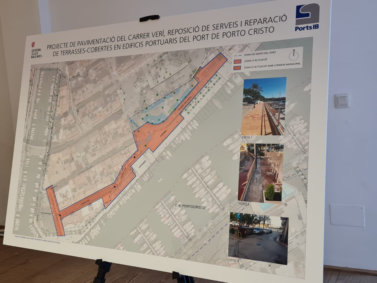 El carrer Verí de Porto Cristo entrarà en obres de millora el novembre