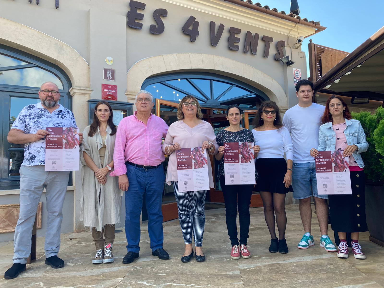 Algaida presenta la Mostra Gastronòmica al restaurant Els 4 Vents