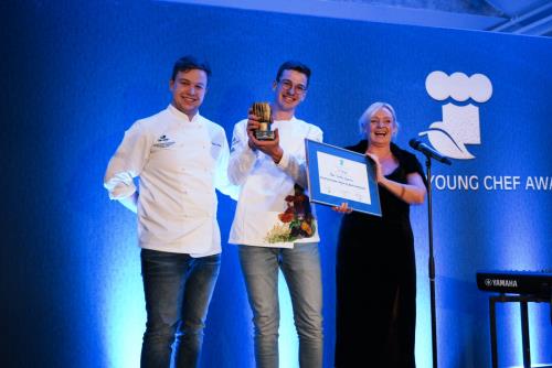Pau Sintes guanya l'«European Young Chef Award» amb dues versions d'albergínies plenes