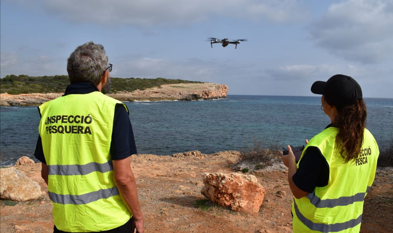 Un dron per vigilar la pesca furtiva