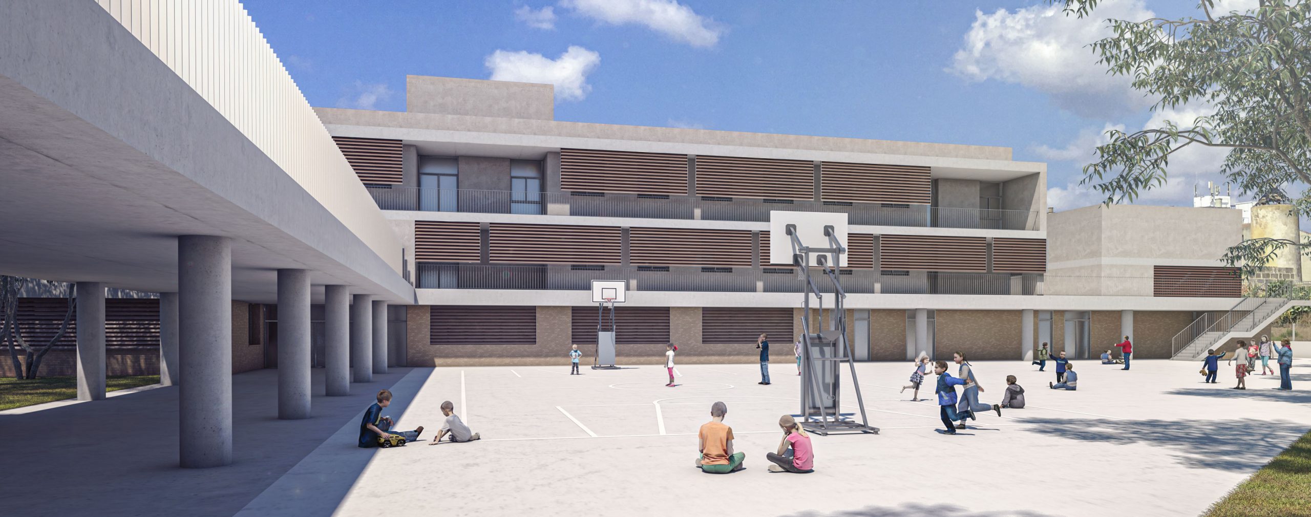 Via lliure a la construcció de la nova escola d'infantil i primària de Campos per a 450 alumnes