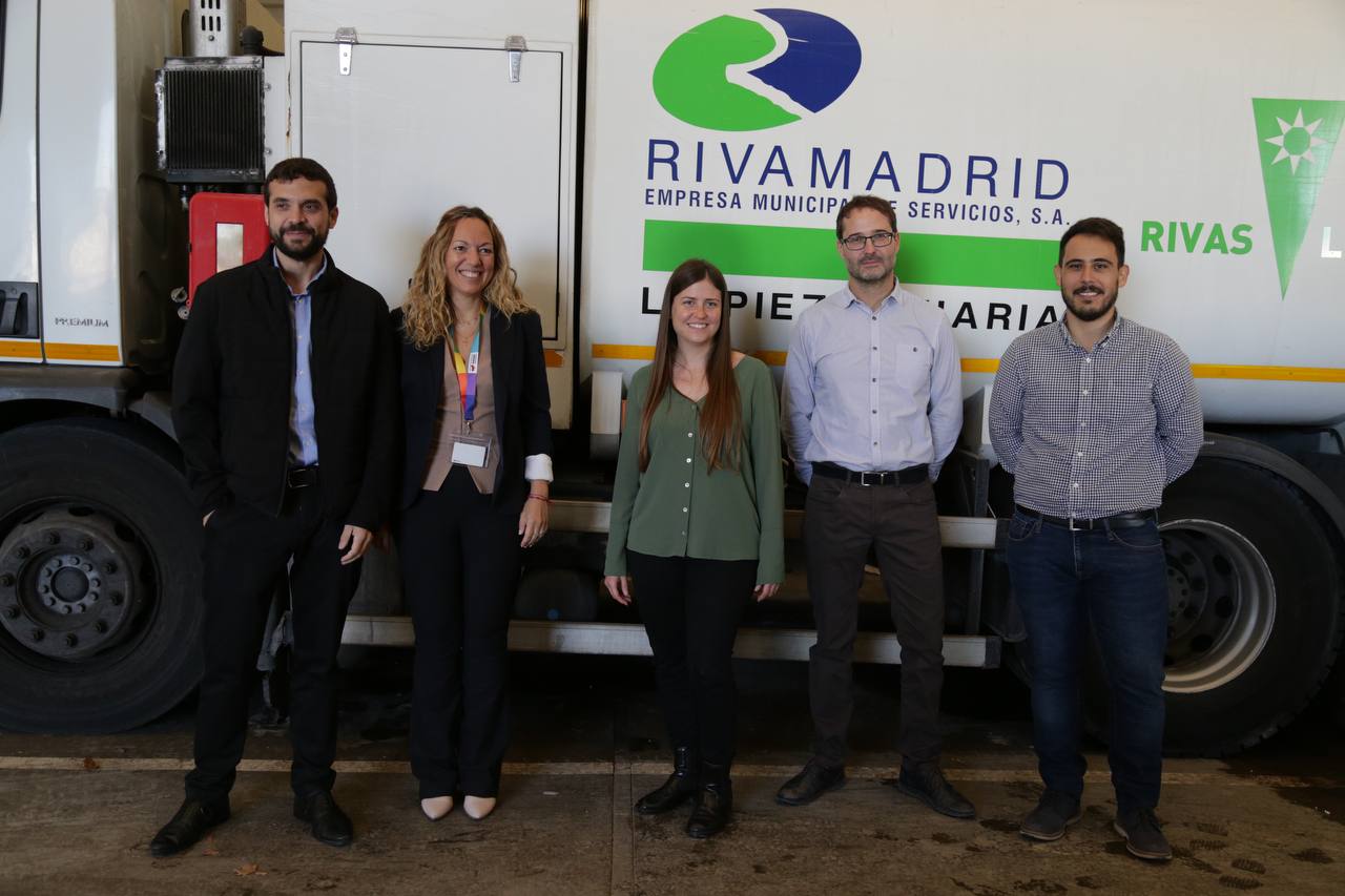 El Consell comparteix experiències sobre gestió de residus amb dos municipis madrilenys