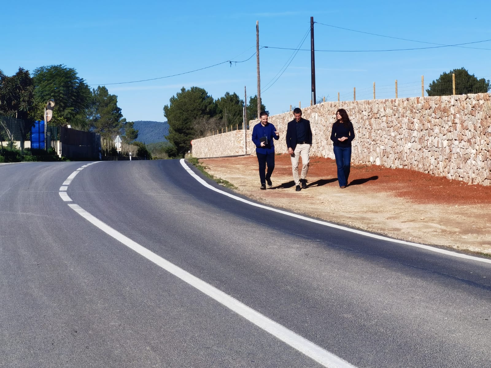 Eivissa millora la seguretat de l'accés a la finca de Ca'n Senyora