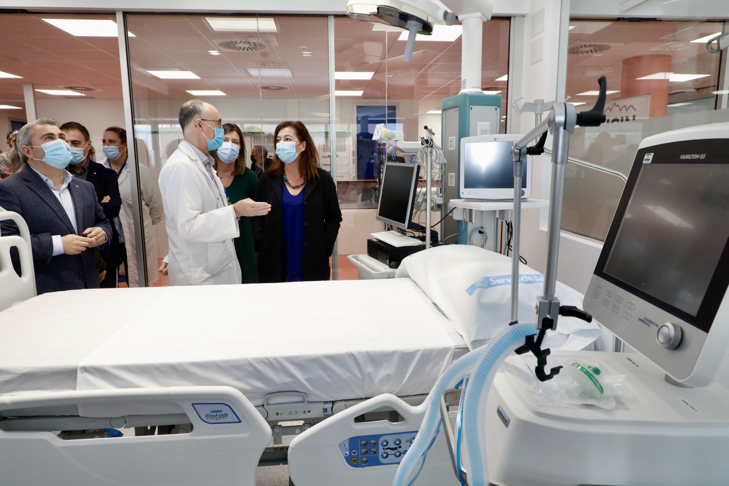 Inaugurada la nova Unitat de Cures Intensives de l'Hospital d'Inca