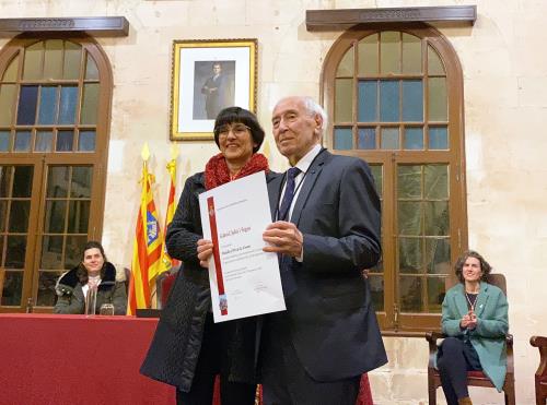 Ciutadella lliura la seva Medalla d'Or a l'investigador Gabriel Julià Seguí