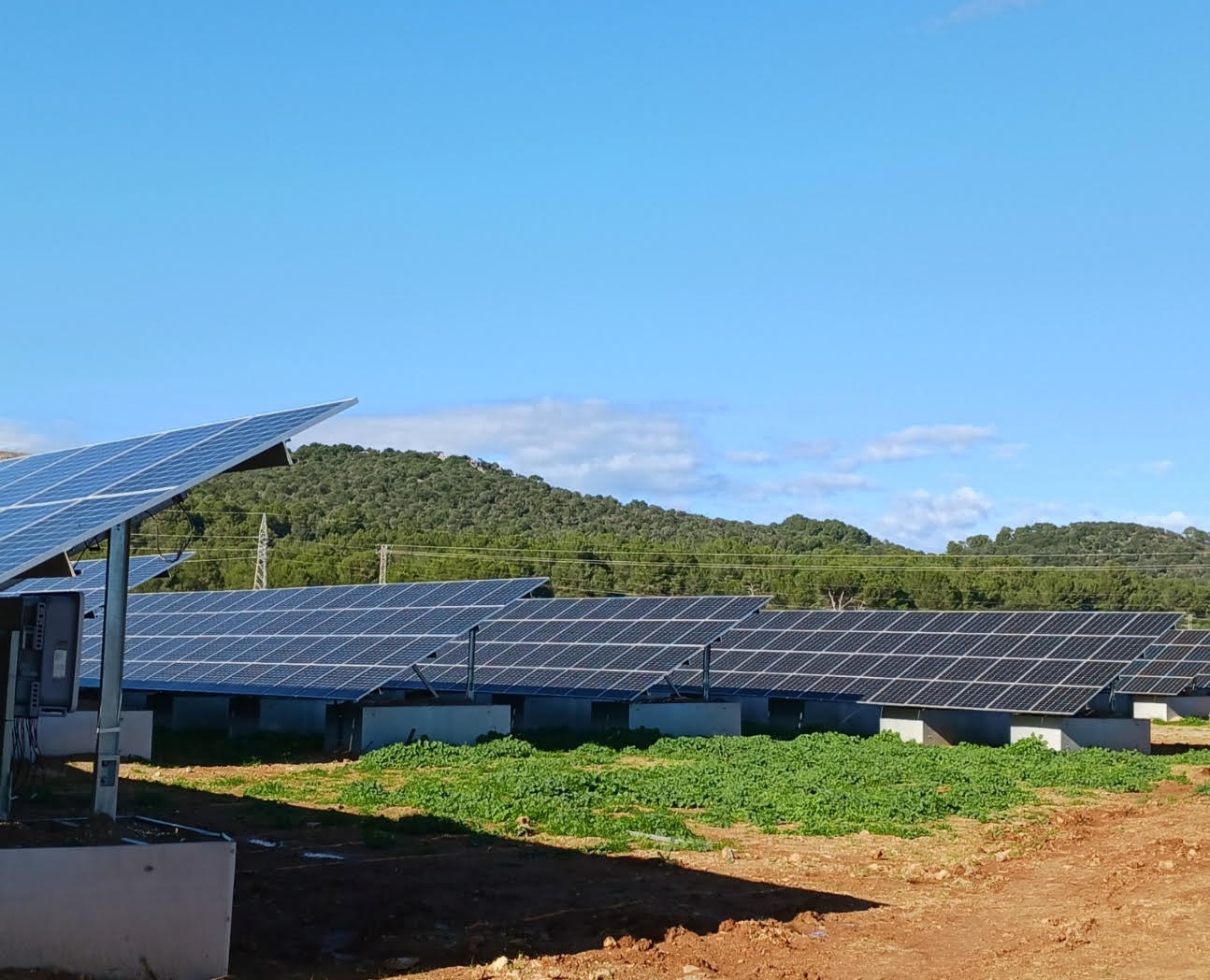 Endesa posa en marxa la planta solar de Ca na Lloreta, a Andratx, amb capacitat per abastir 1.600 llars