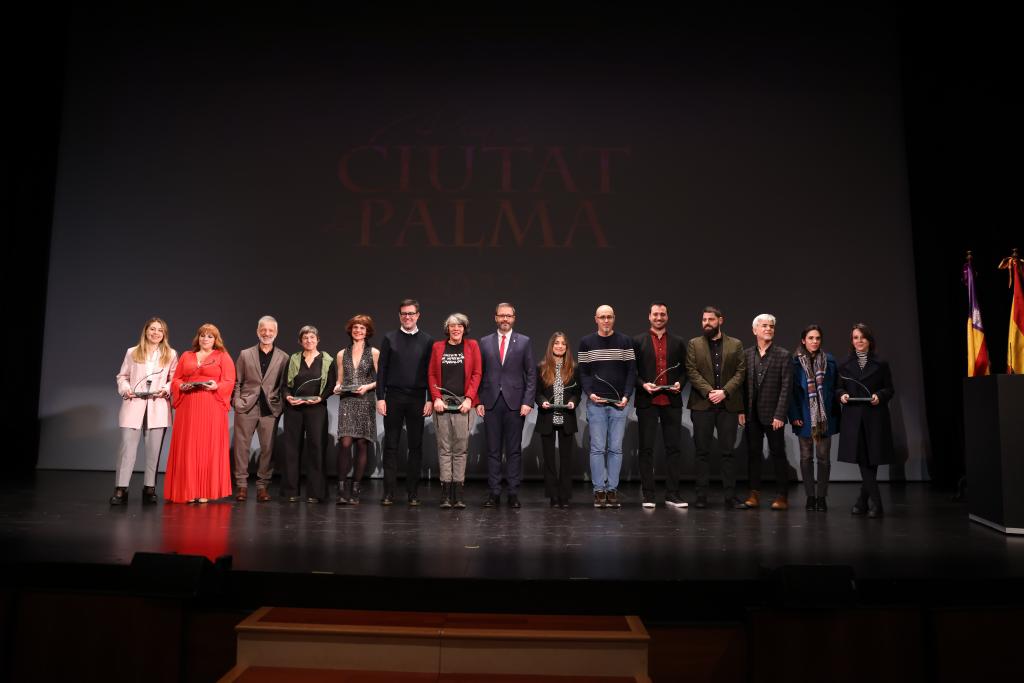 "Sense cultura no hi ha ciutat", assegura Hila en el lliurament dels Premis Ciutat de Palma