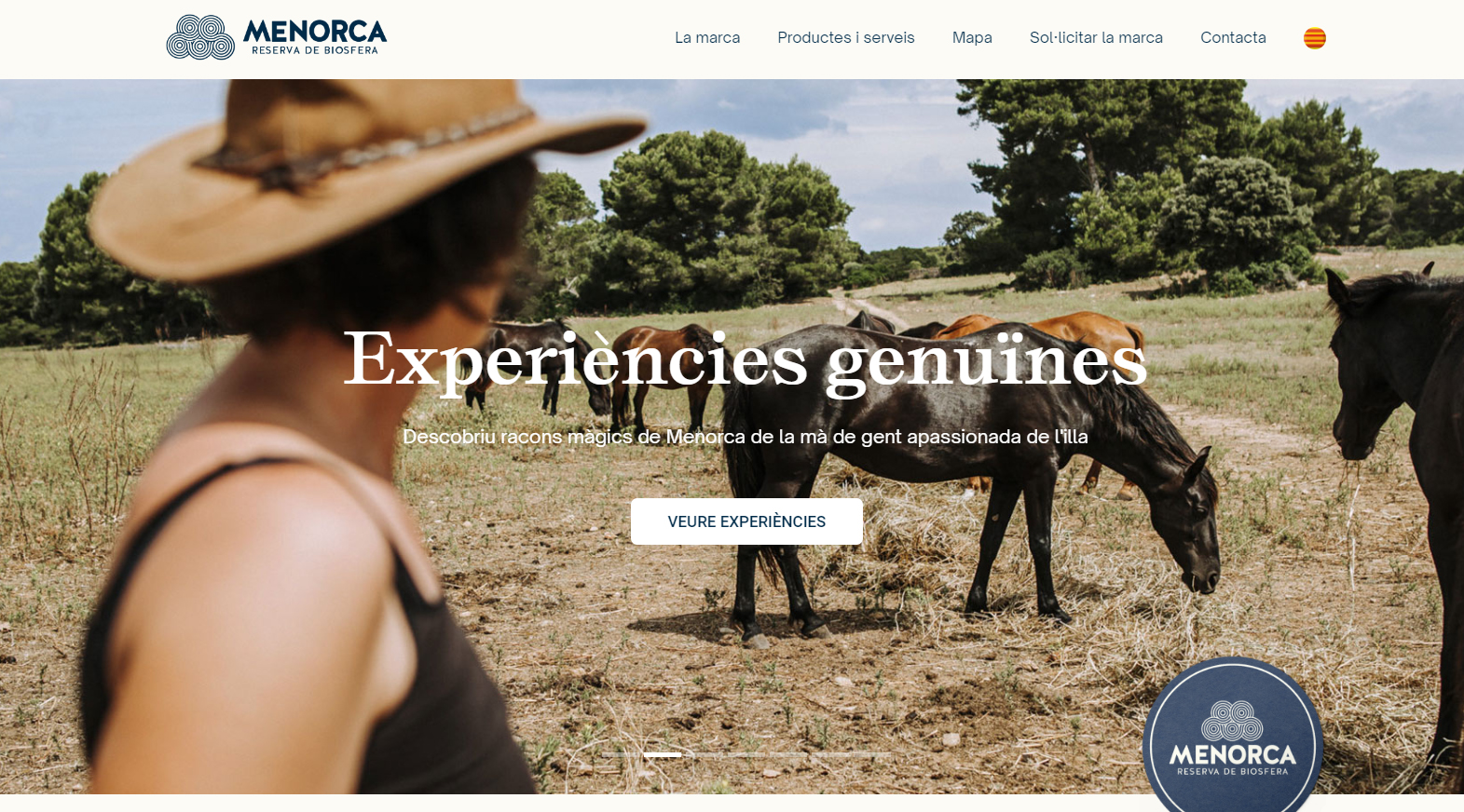 Menorca Reserva de Biosfera estrena una nova pàgina web enfocada al segell de sostenibilitat
