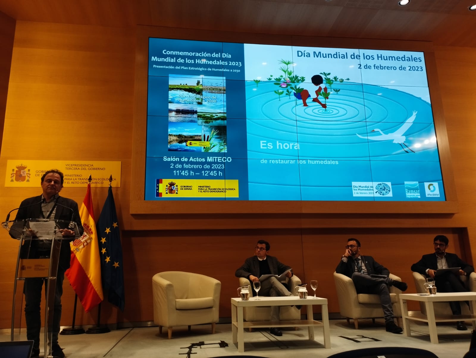 Les Illes Balears expliquen a Madrid les mesures preses per preservar les zones humides