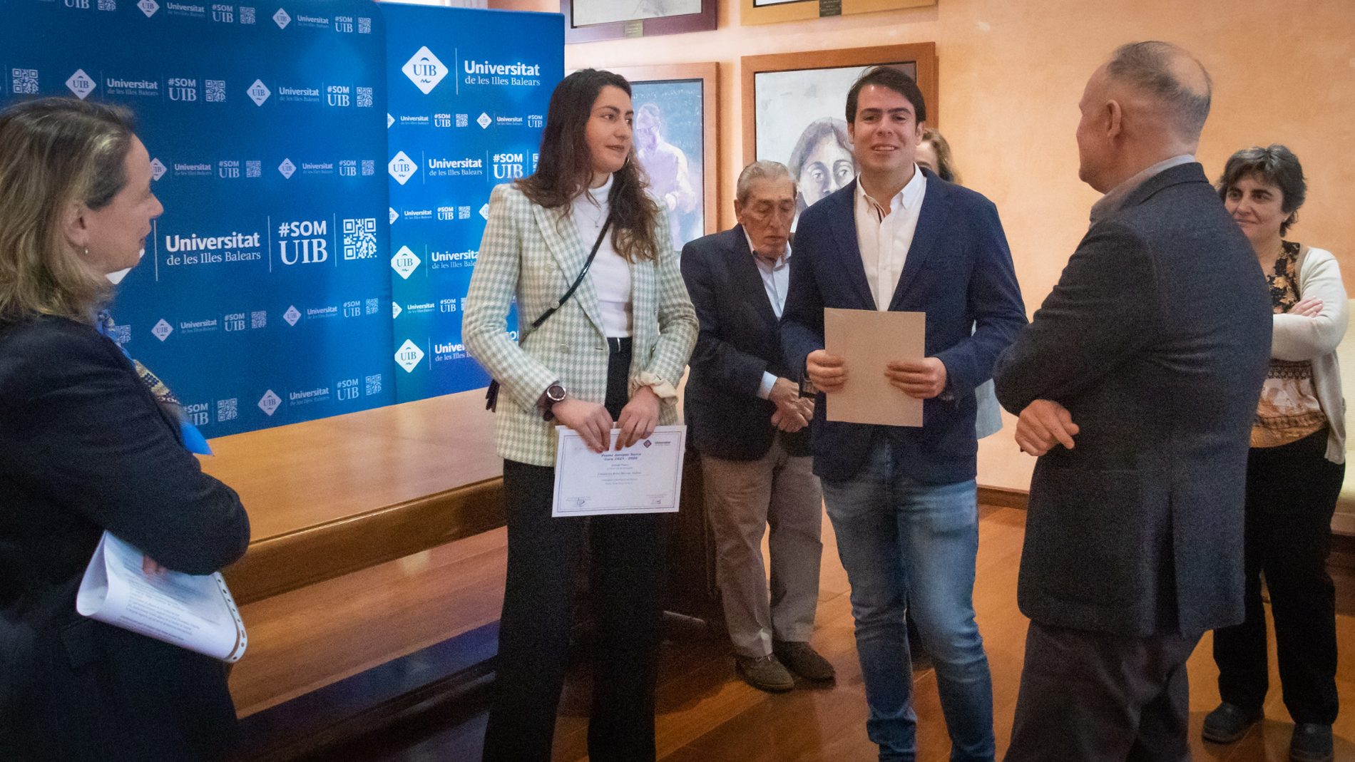Els premis Juníper Serra per als millors expedients són per a Francesca Rosa Marcús i Marc Delgado