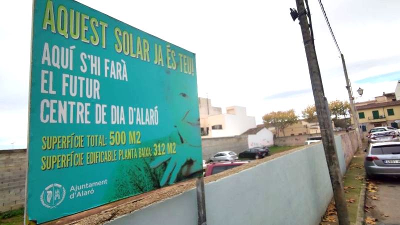Alaró adjudica la construcció d'un centre de dia amb 25 places