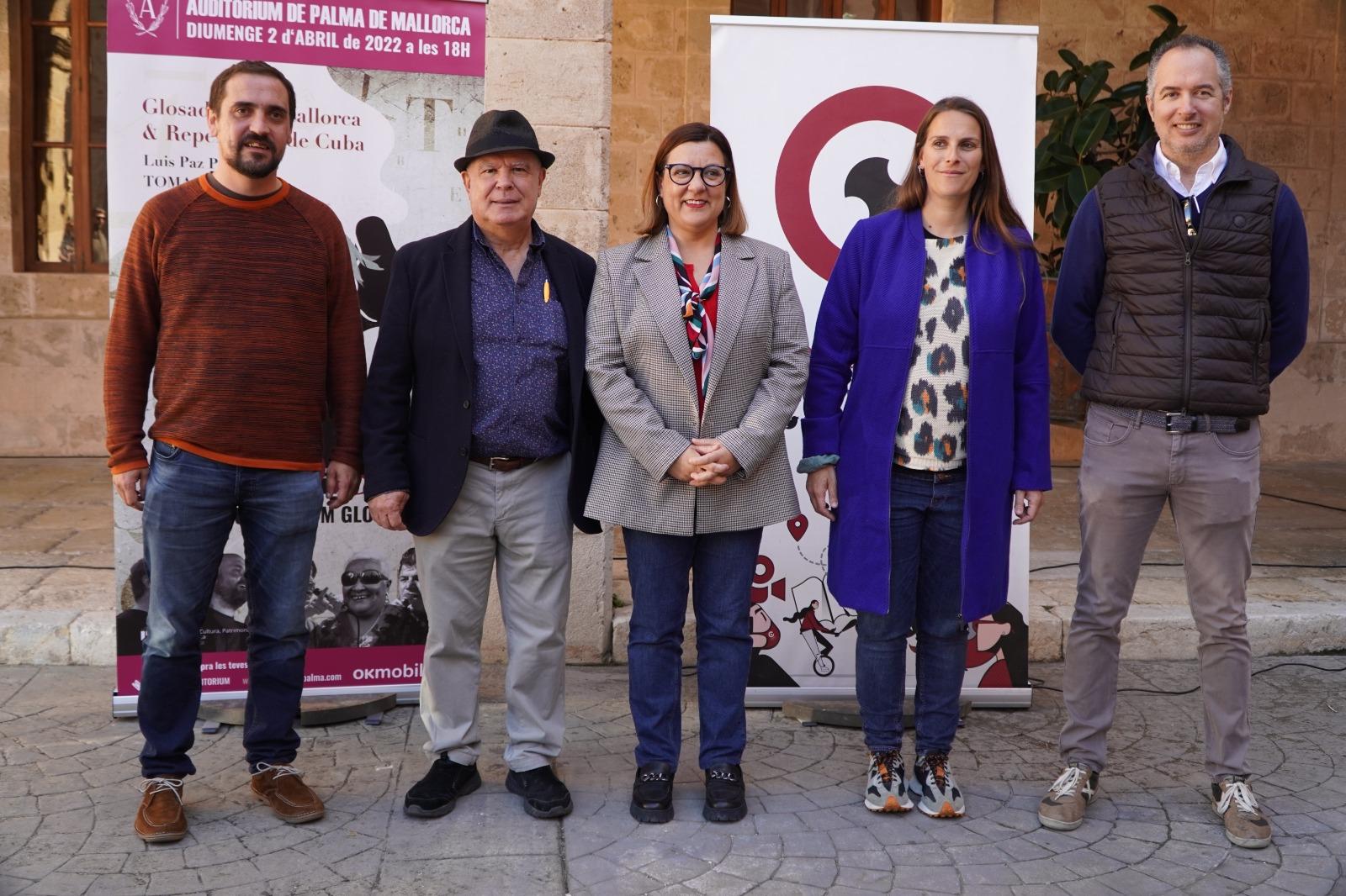 losadors de Mallorca i repentistes de Cuba actuaran junts a l'Auditòrium Glosa Fest