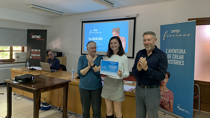 Sílvia Rigo Marí, premi a la Millor Història de les Illes Balears i segona de la final conjunta al concurs AMIC-Ficcions
