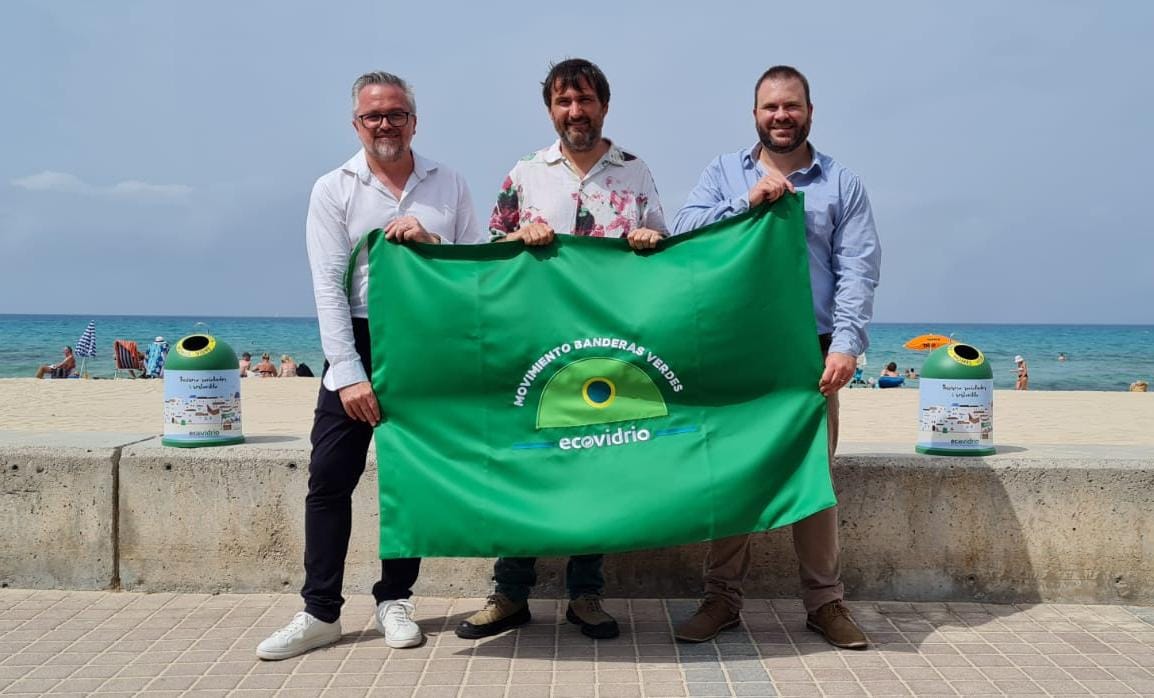 La quarta edició del Moviment Banderes Verdes d'Ecovidrio uneix 28 municipis balears