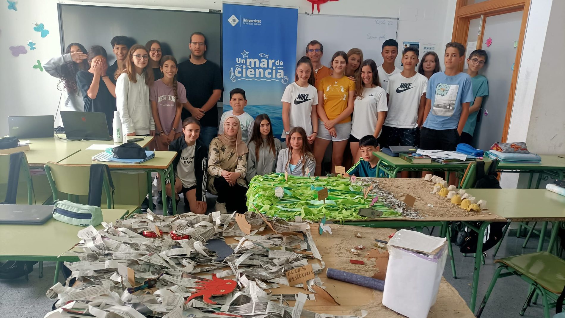 L'IES Sa Colomina d’Eivissa guanya el concurs «Un Mar de Ciència» de la UIB