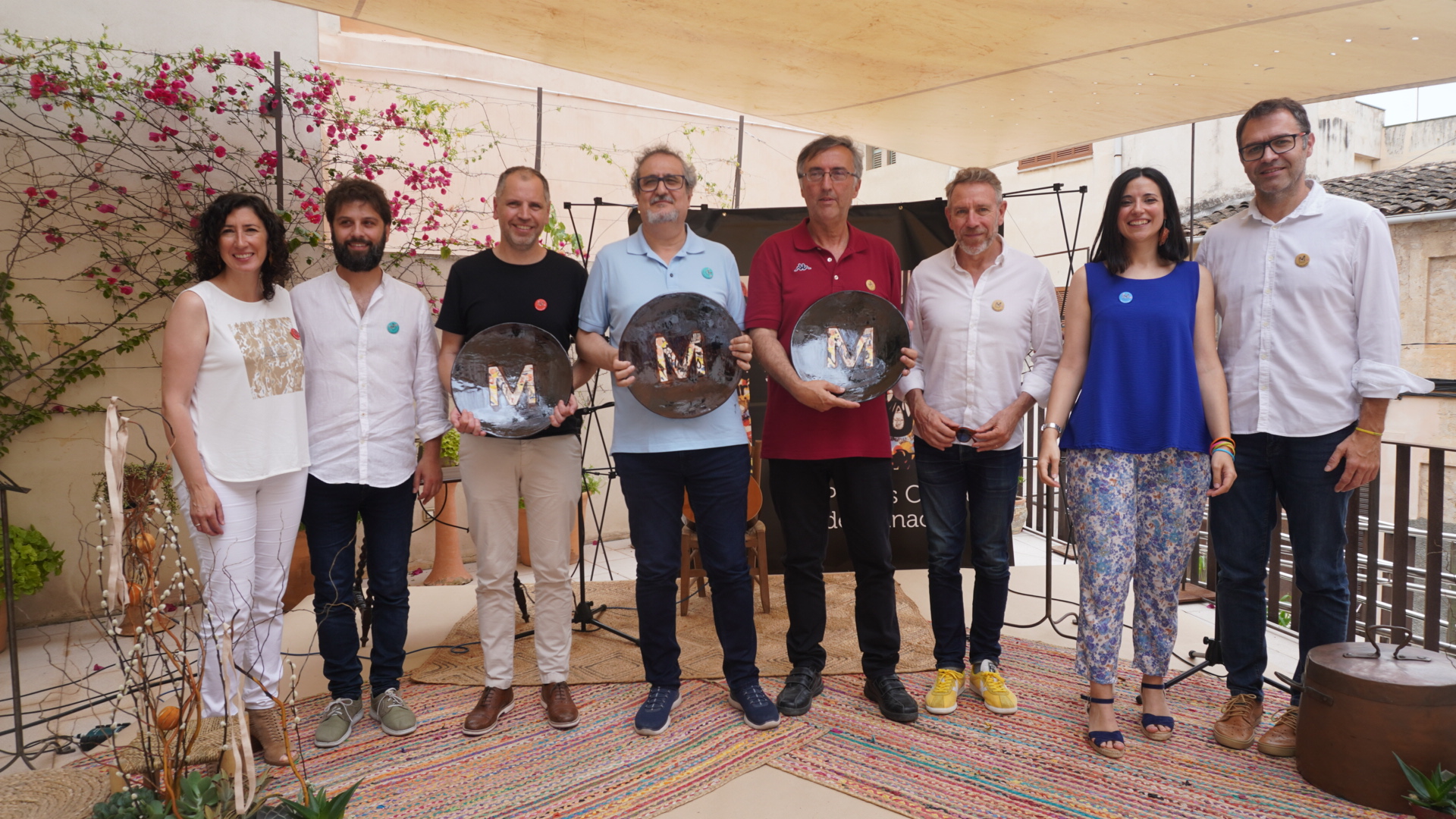 Francesc Pastor, Jordi Santasusagna i Màrius Blàvia recullen els Premis Ciutat de Manacor