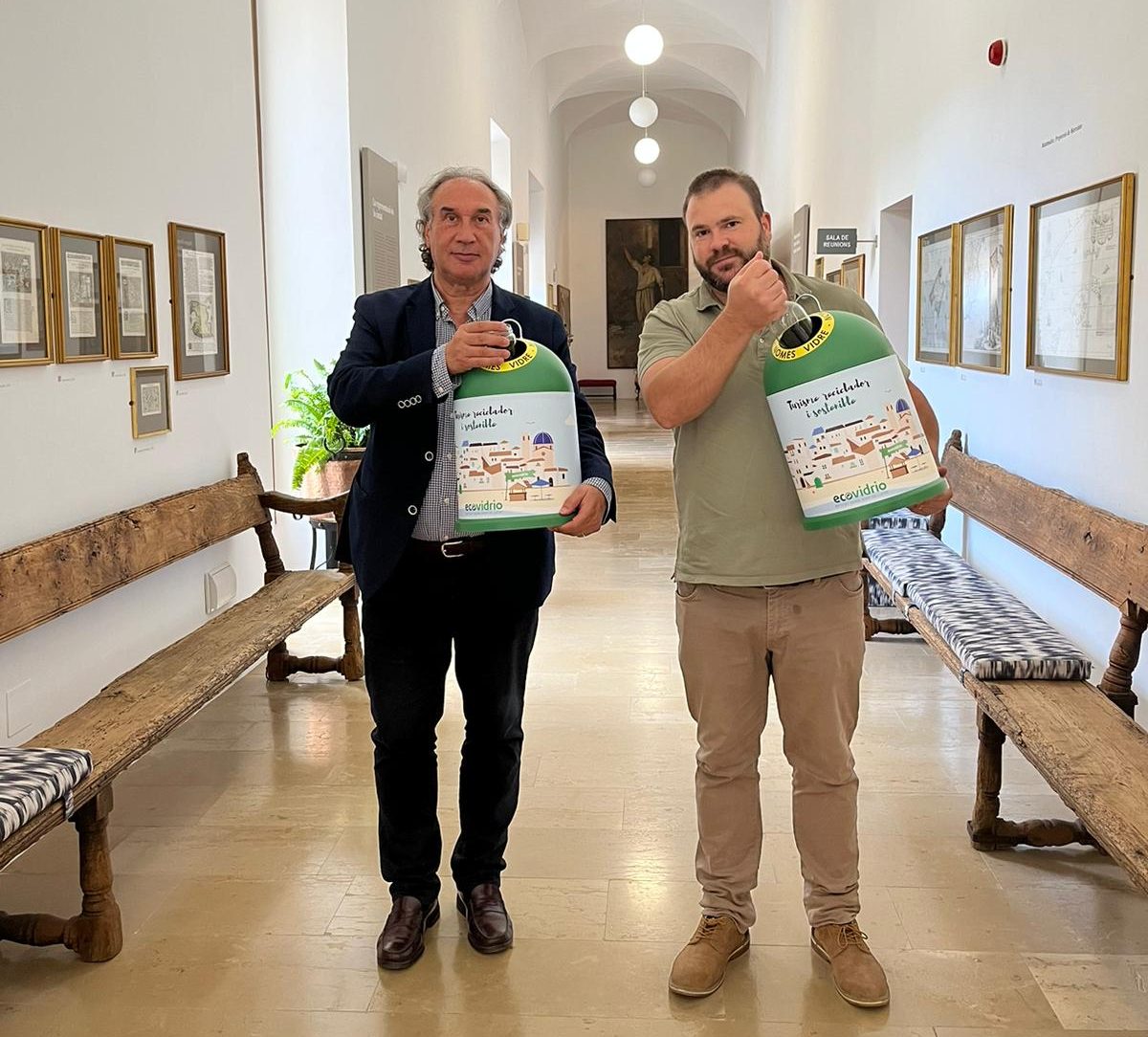 Un centenar de comerços de Pollença, a la quarta edició del moviment Banderas Verdes d'Ecovidrio