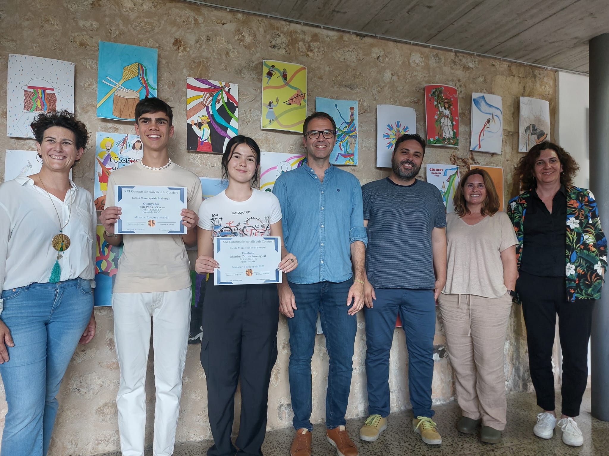 Joan Pons Servera guanya el concurs de cartells dels Cossiers de Manacor