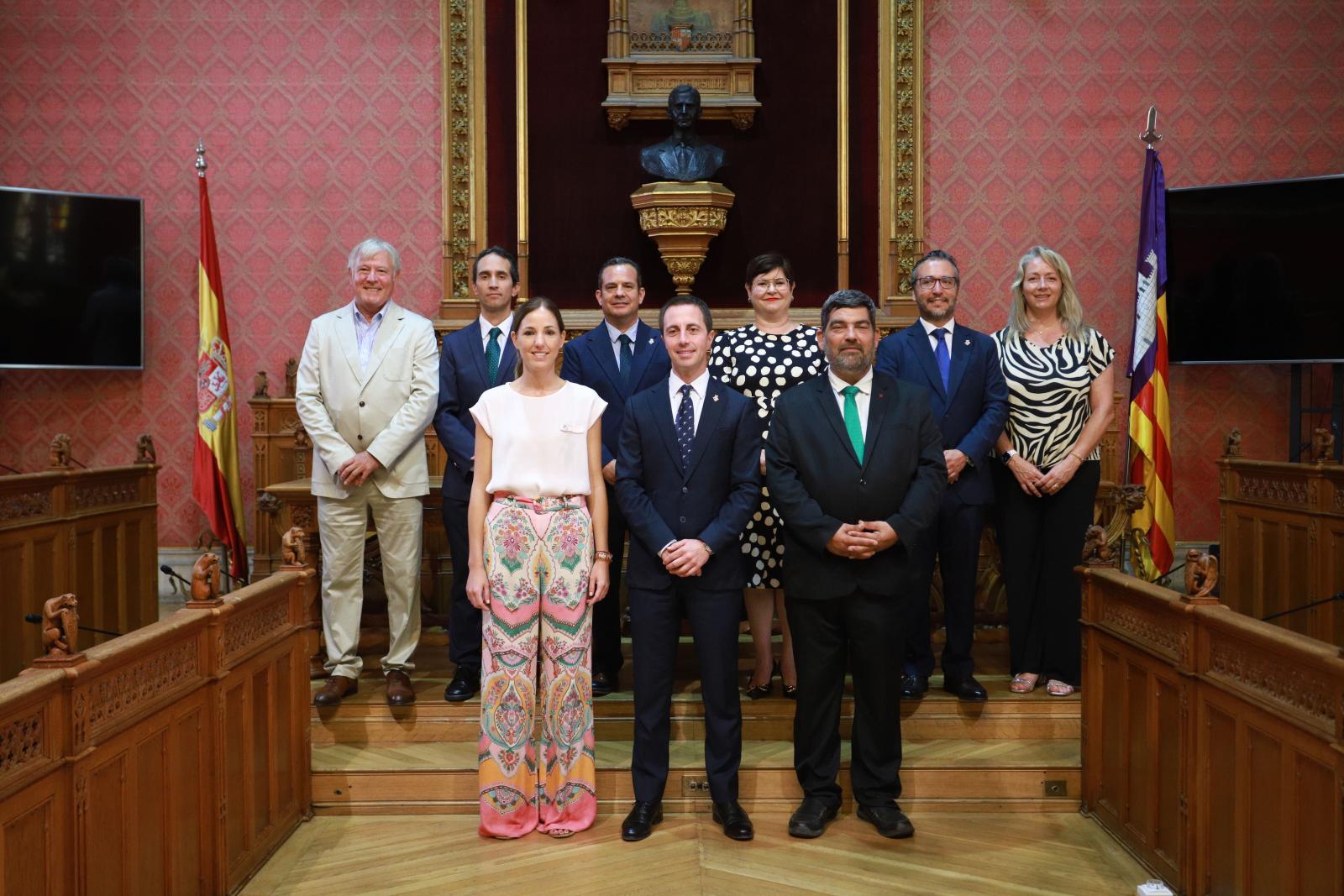 Prenen possessió els consellers executius del Consell de Mallorca