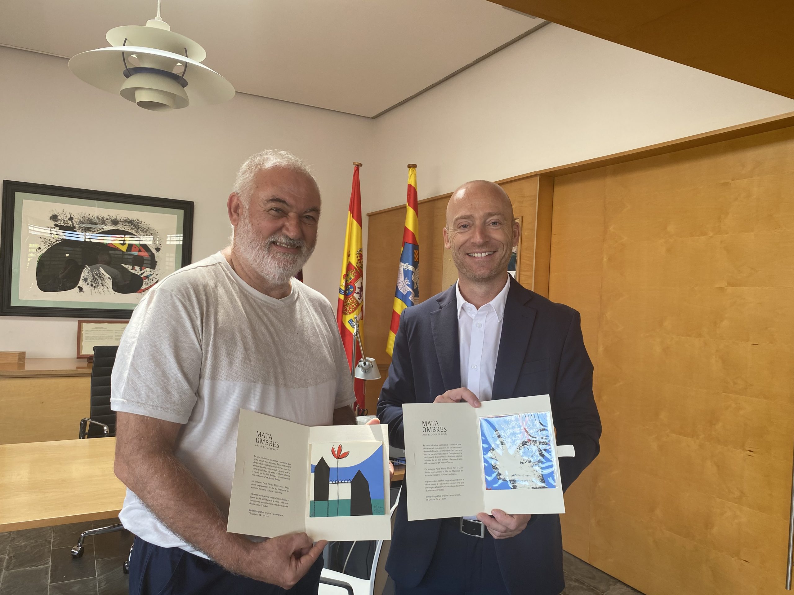 Josep Florit Gomila, vigilant de patrimoni històric, es jubila després de 42 anys al Consell de Menorca