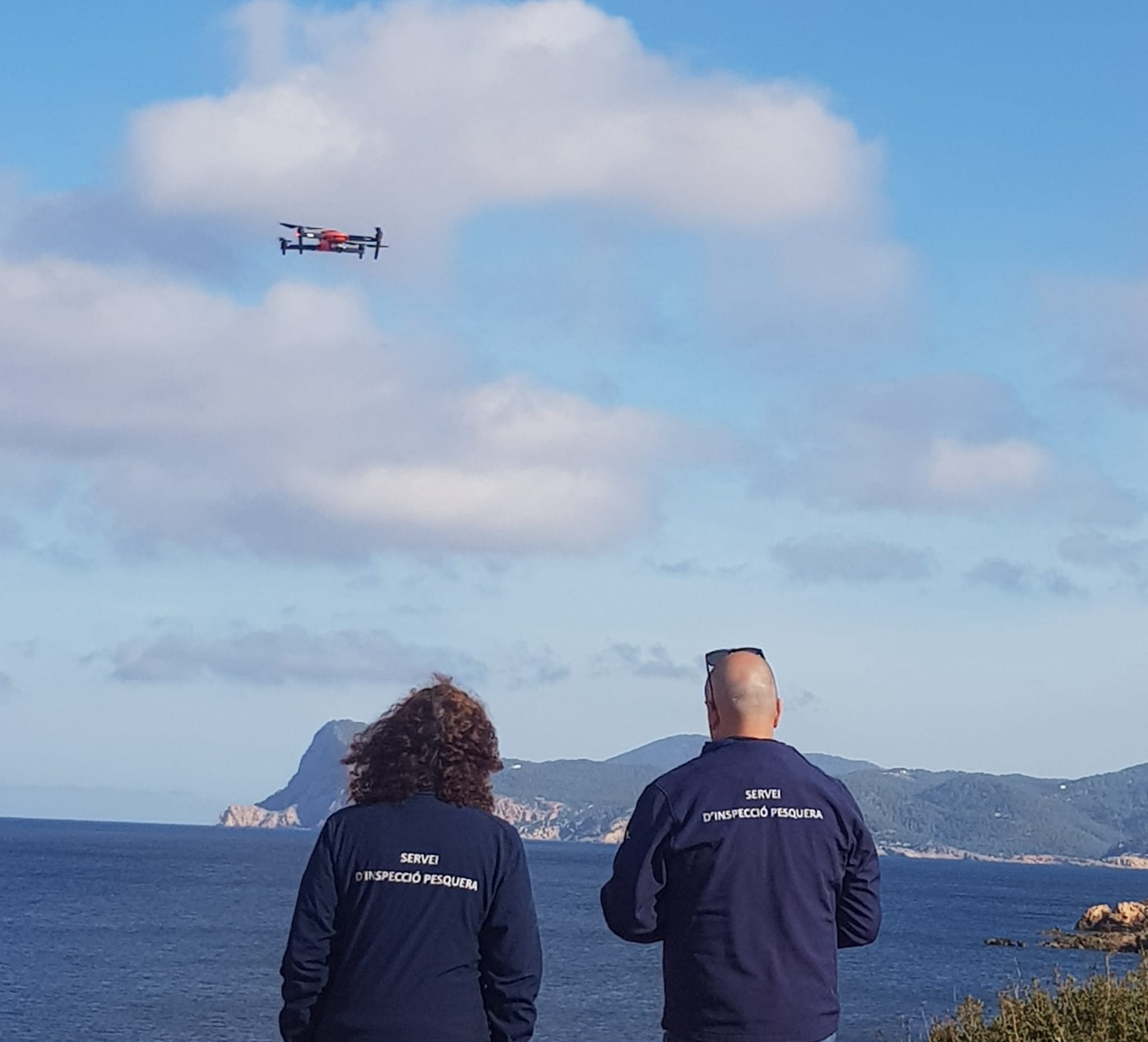 Eivissa vigilarà amb un dron que els pescadors no capturin més raors dels permesos