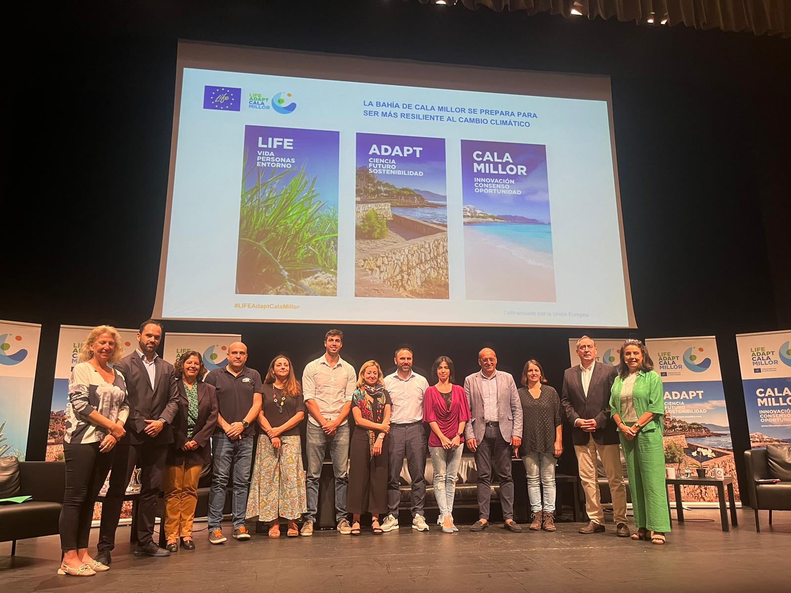 El Govern dedica 2'2 milions a adaptar al canvi climàtic la zona urbana i la platja de Cala Millor
