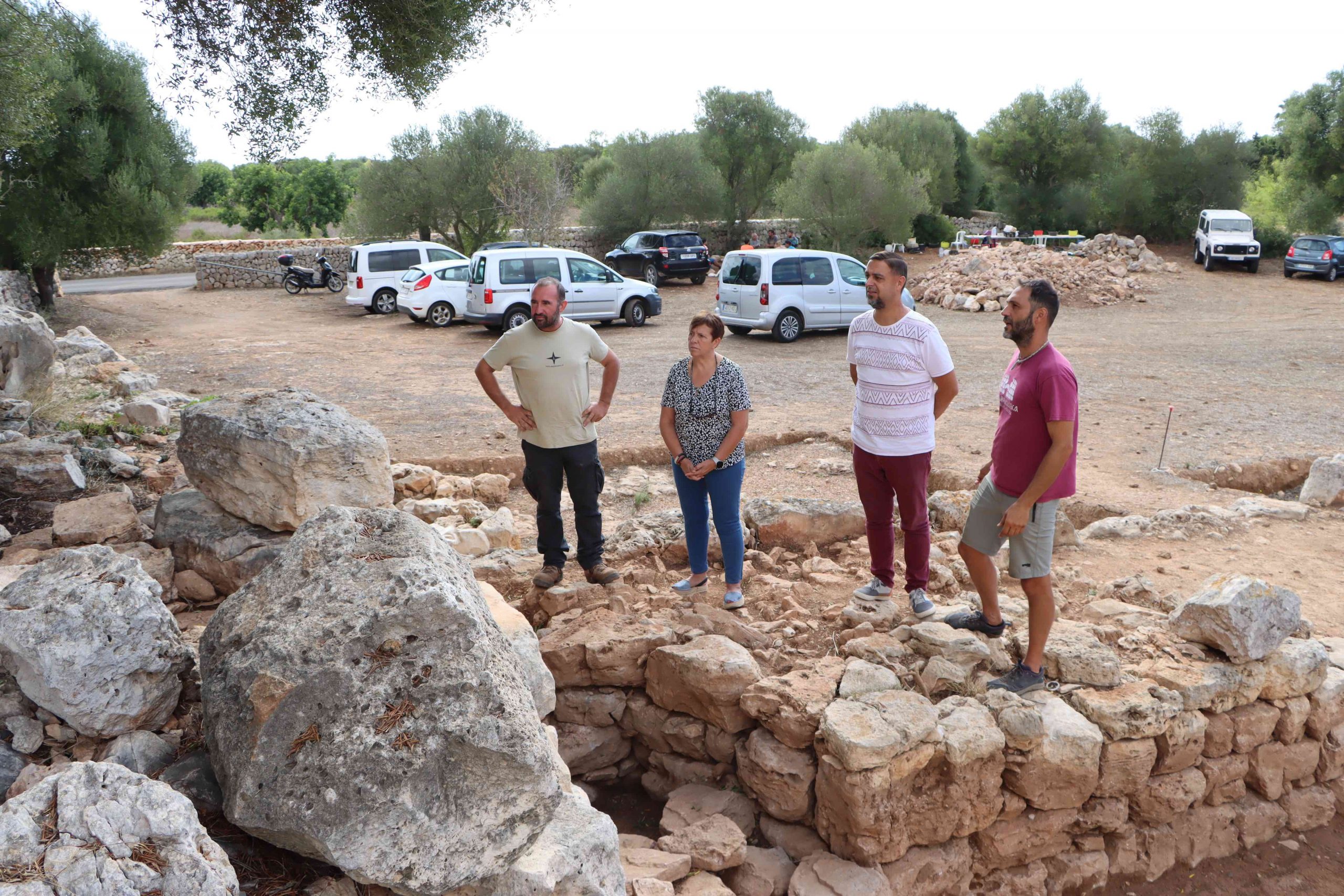Culmina una nova campanya d'excavació a Can Jordi, el poblat talaiòtic més extens de Santanyí