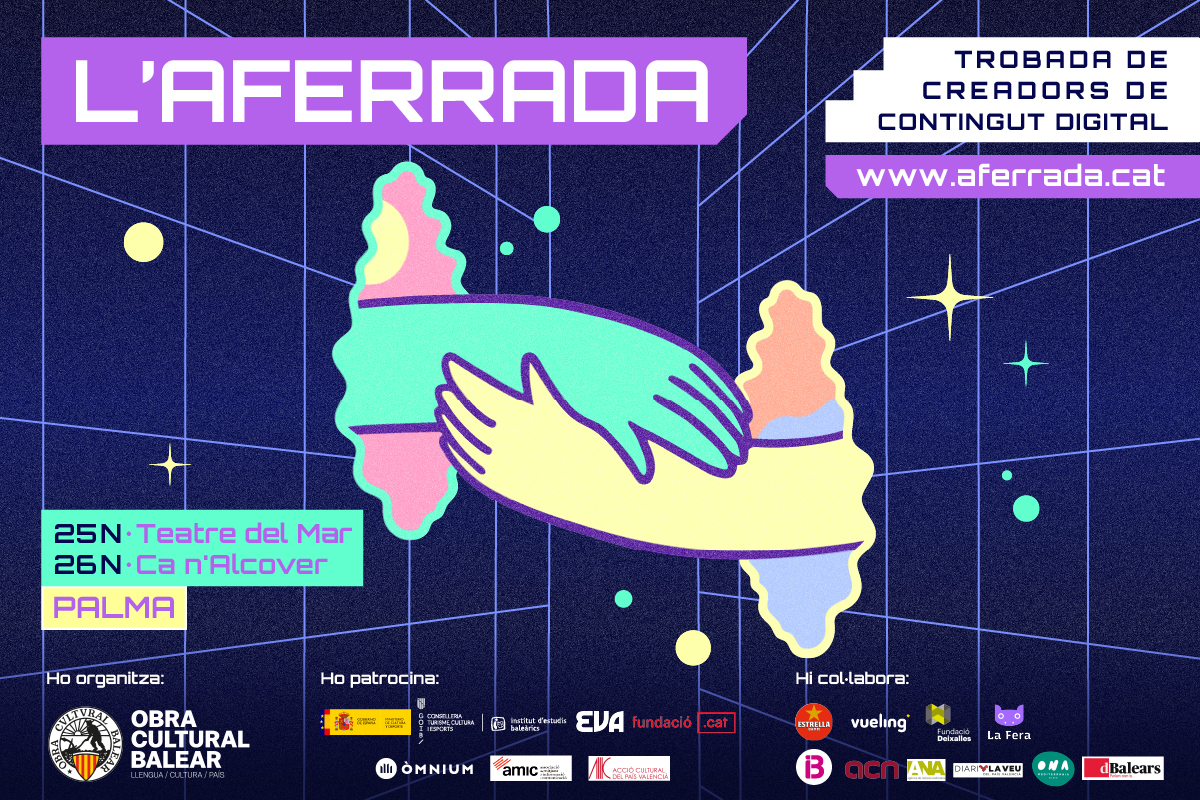 Neix L’Aferrada, la trobada de creadors de contingut digital en català