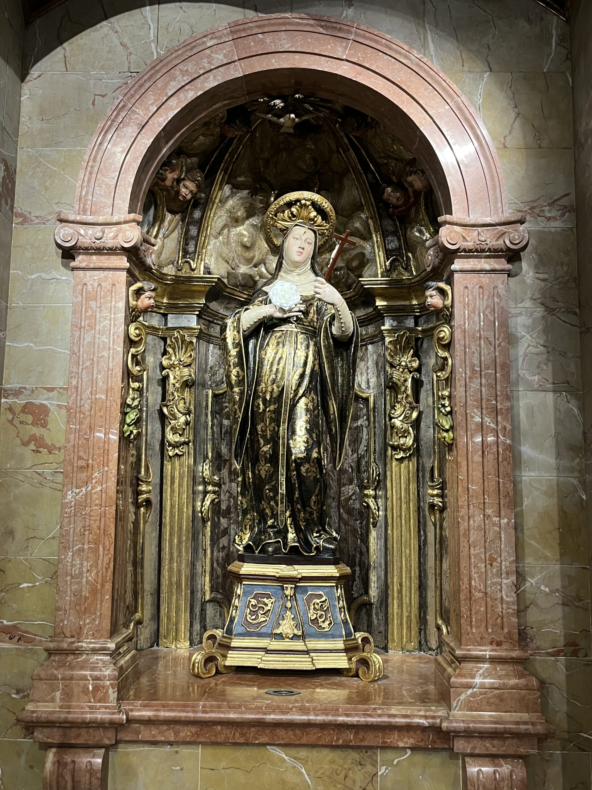 Santa Rita de Càssia ofereix una nova imatge després del procés de restauració
