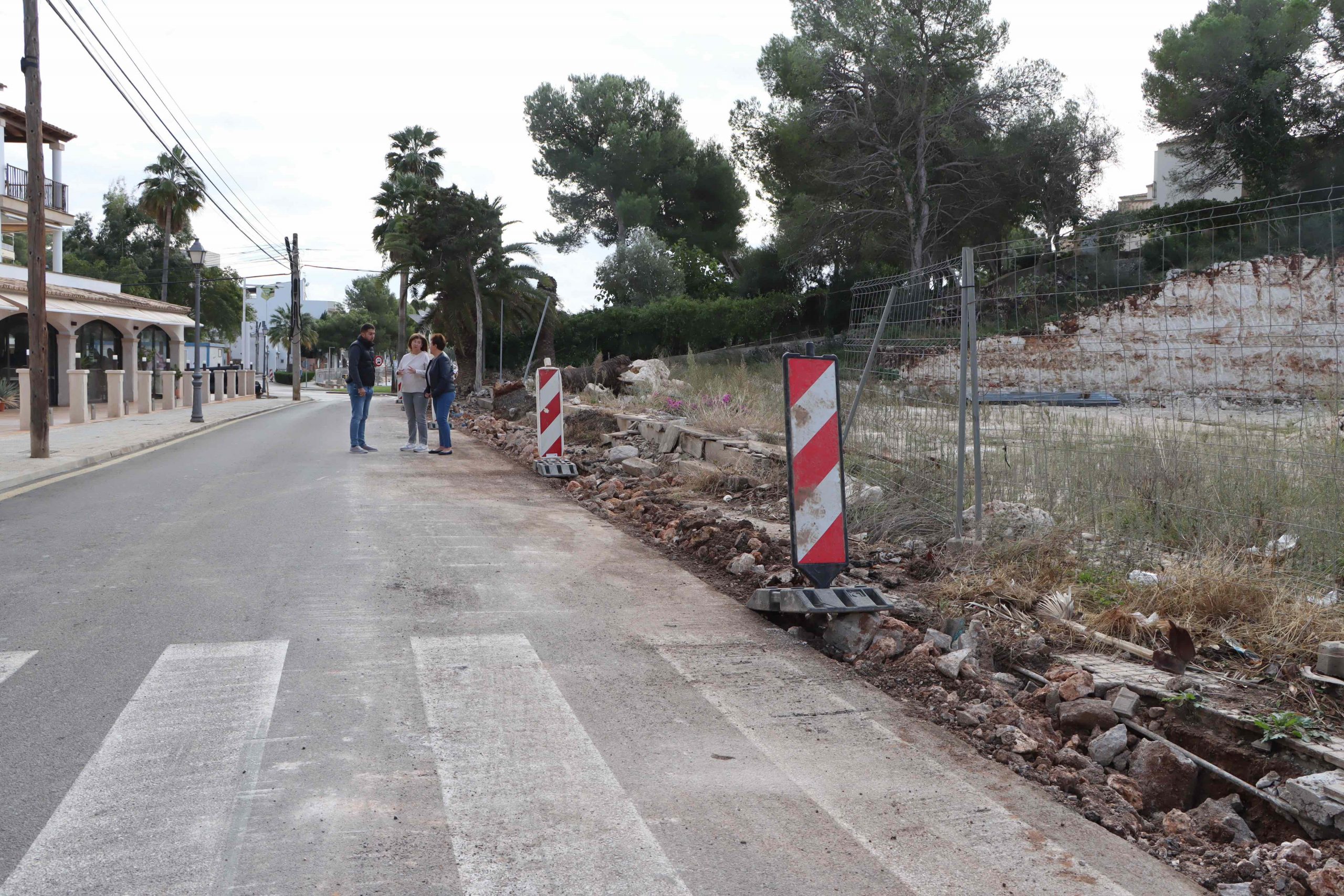Santanyí inverteix 100.000 euros en millorar la sortida d'aigües dels carrers de Portopetro
