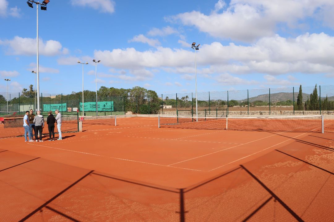 Santanyí ja disposa de dues noves pistes de tenis de terra batuda