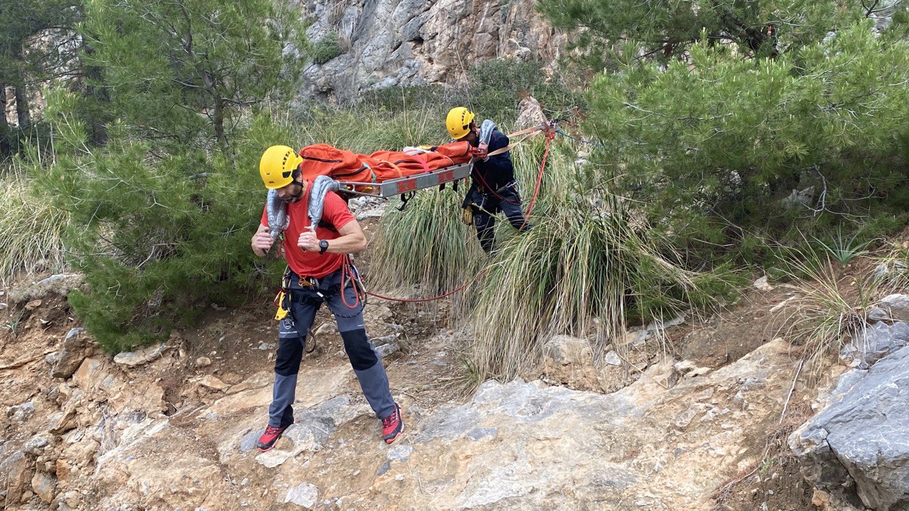 Un any dramàtic a la muntanya: el Grup de Rescat dels Bombers de Mallorca fa un rècord de 336 actuacions