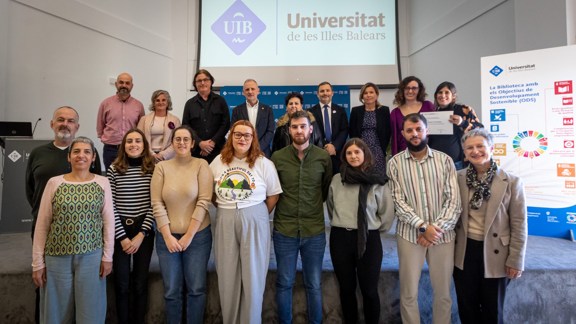 La UIB lliura els Premis Agenda 2030 a la comunitat universitària