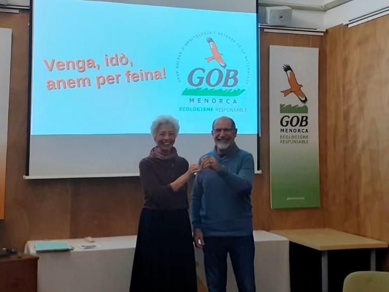 Margarida Masferrer, nova presidenta del GOB de Menorca en substitució de Carlos Coll