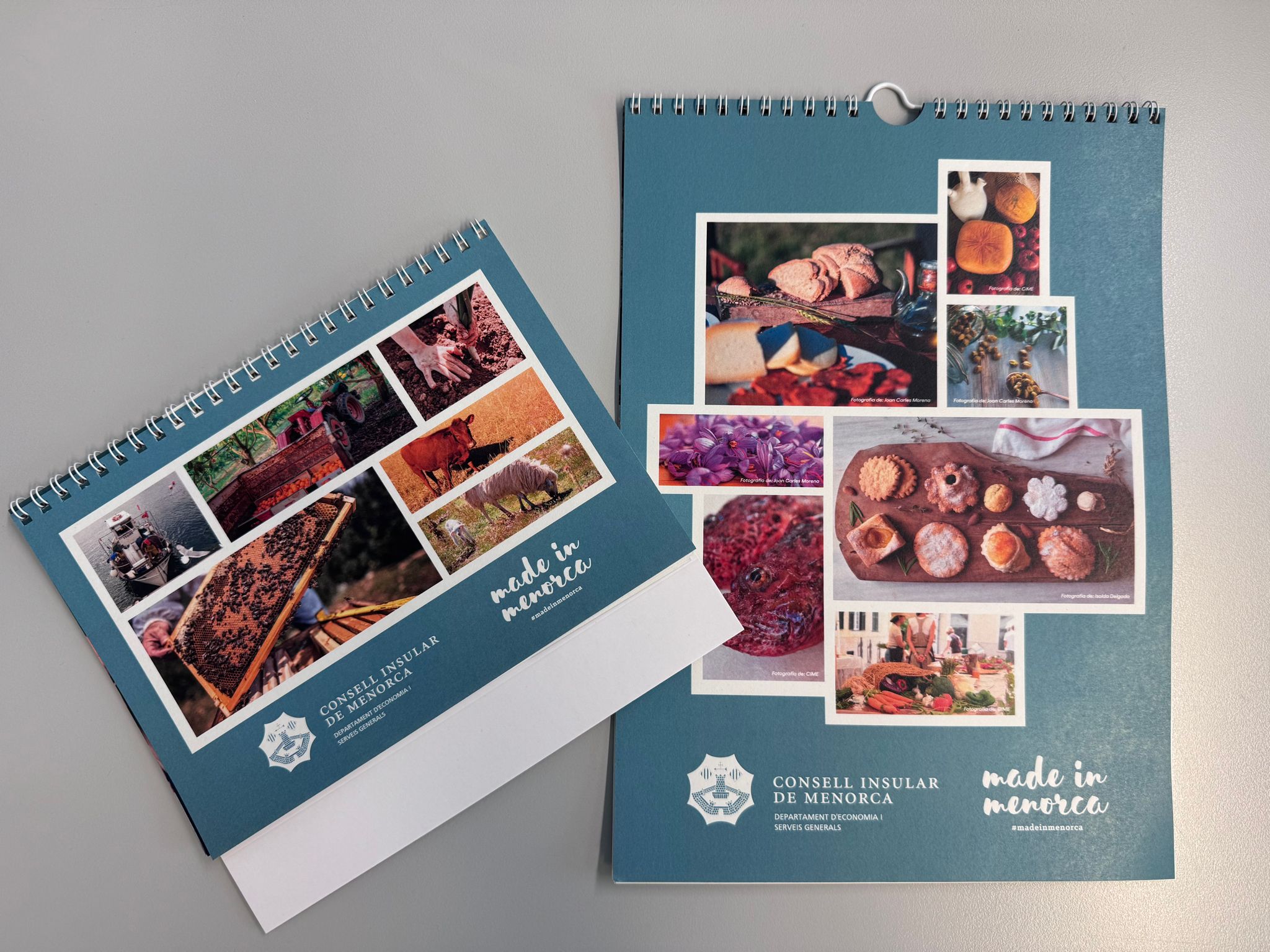 L'artesania i el sector primari, el tema del calendari del Consell de Menorca per al 2024