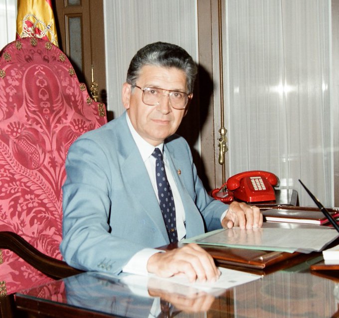 Mor Jeroni Albertí als 96 anys, el primer president del Consell General Interinsular