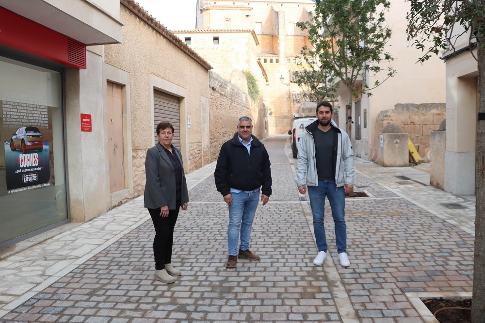 Santanyí reobri al trànsit el carrer de Sant Andreu, amb prioritat per al vianant