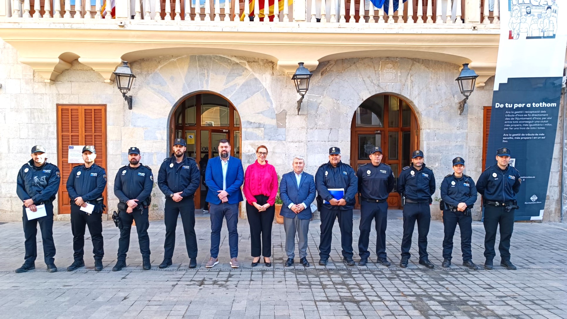 La Policia Local d’Inca consolida la seva plantilla amb 7 nous agents