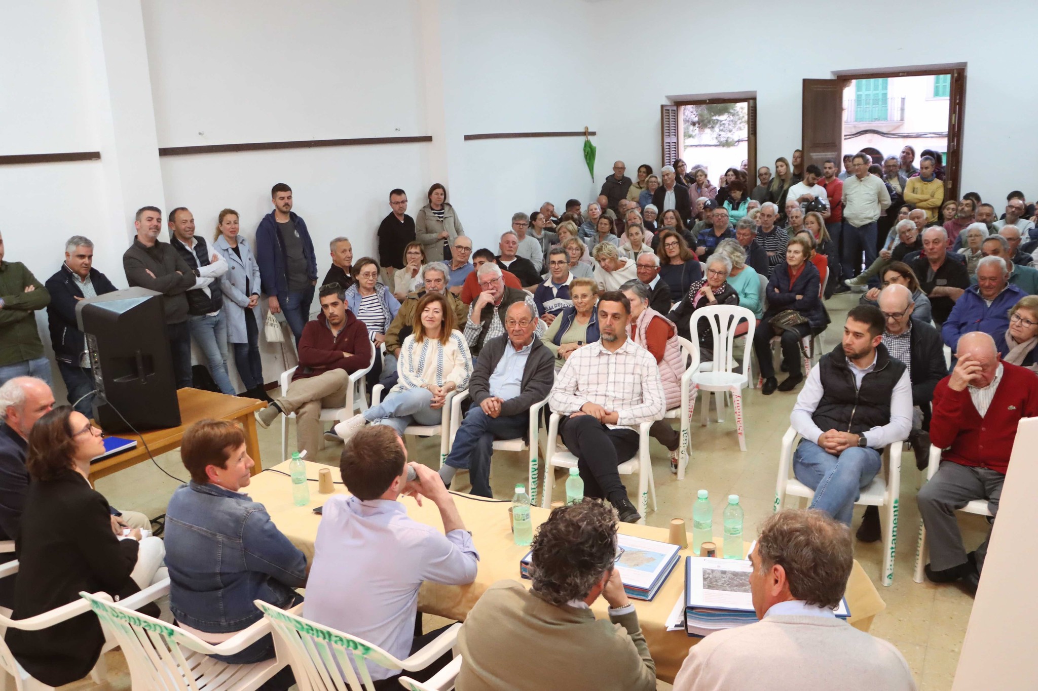 El Consell de Mallorca presenta la futura variant als veïnats de s'Alqueria Blanca