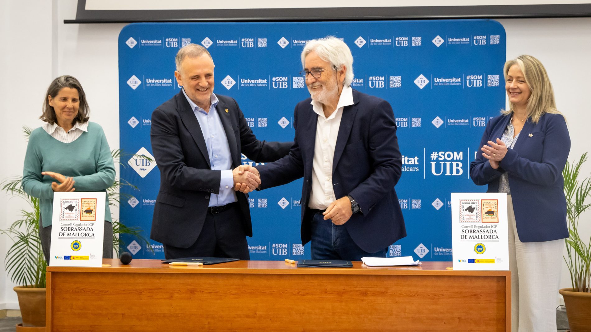 Signat el conveni per a la creació de la nova Càtedra Sobrassada de Mallorca IGP