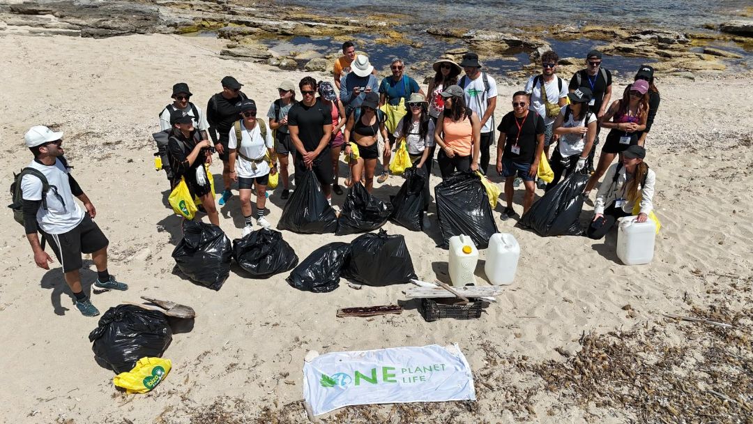 Recollits 80 quilos de residus amb el repte de 'correcollir' al litoral de Formentera