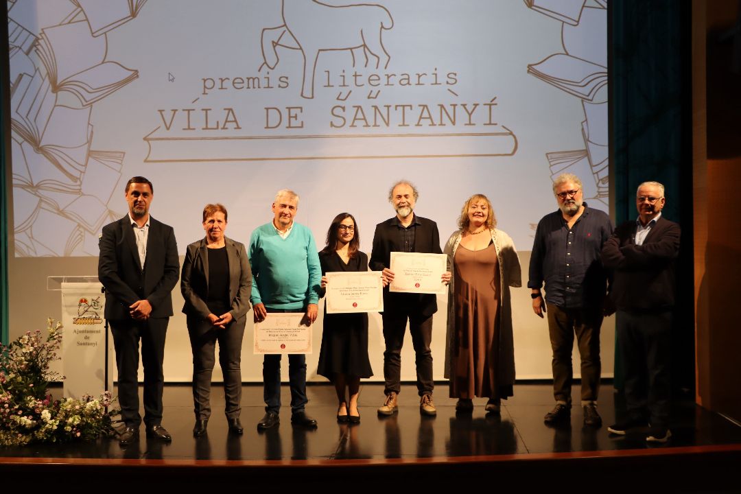 Lliurats els premis literaris Vila de Santanyí 2024