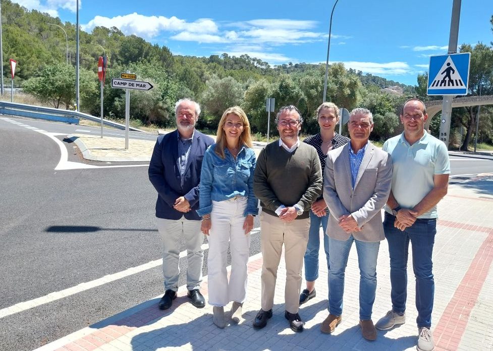 Consell i ajuntaments de Calvià i Andratx acorden impulsar un vial cívic entre Peguera i Camp de Mar
