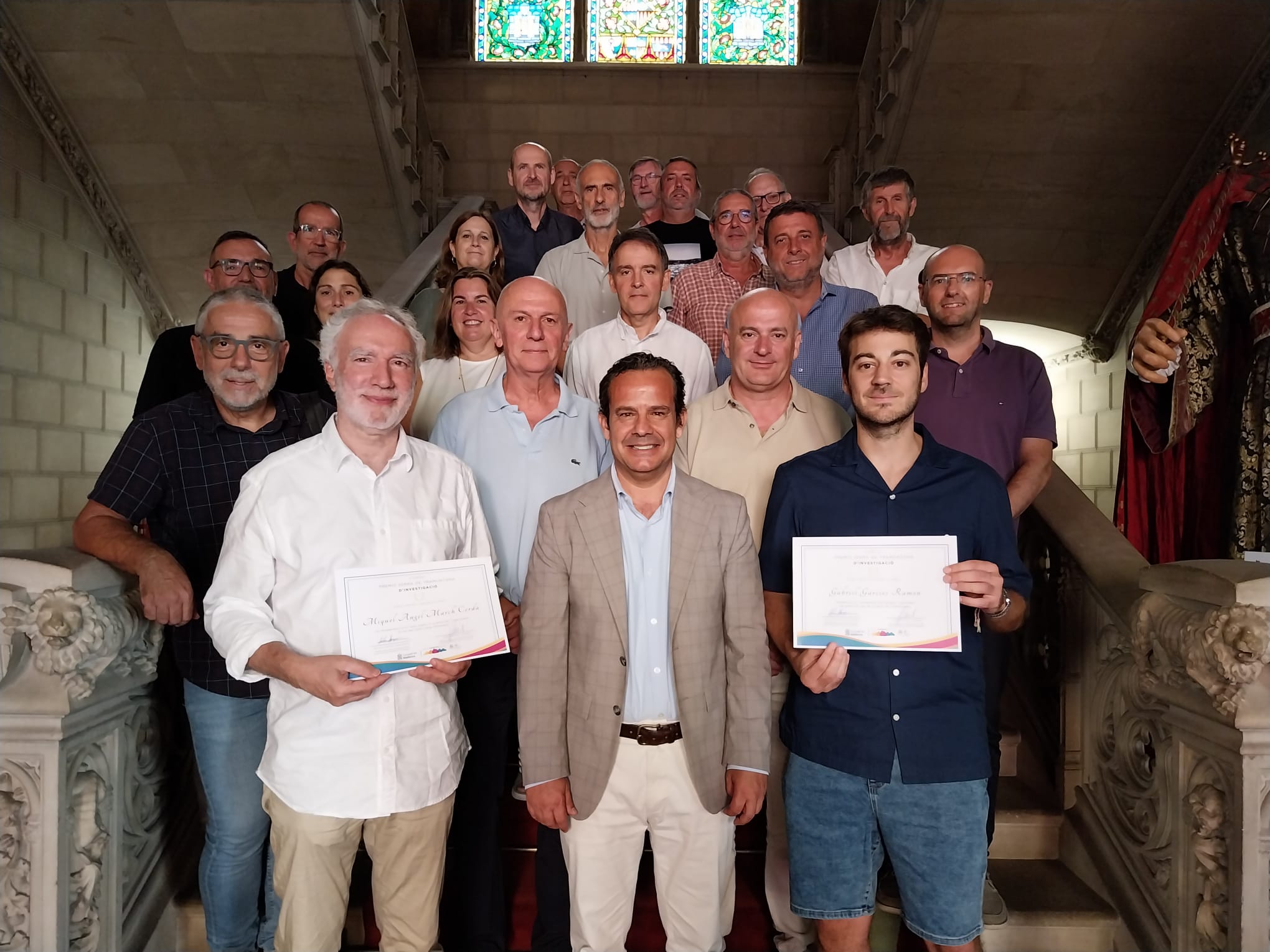 Premis per a Gabriel Garcies i Miquel A. March pels seus estudis sobre la Serra de Tramuntana