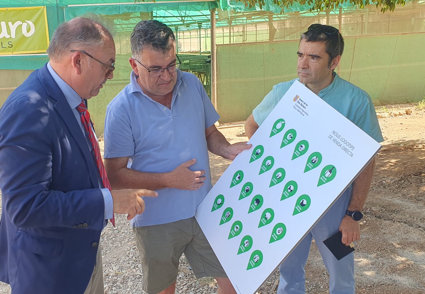 Un nou logotip per distingir on es fa venda directa de producte local