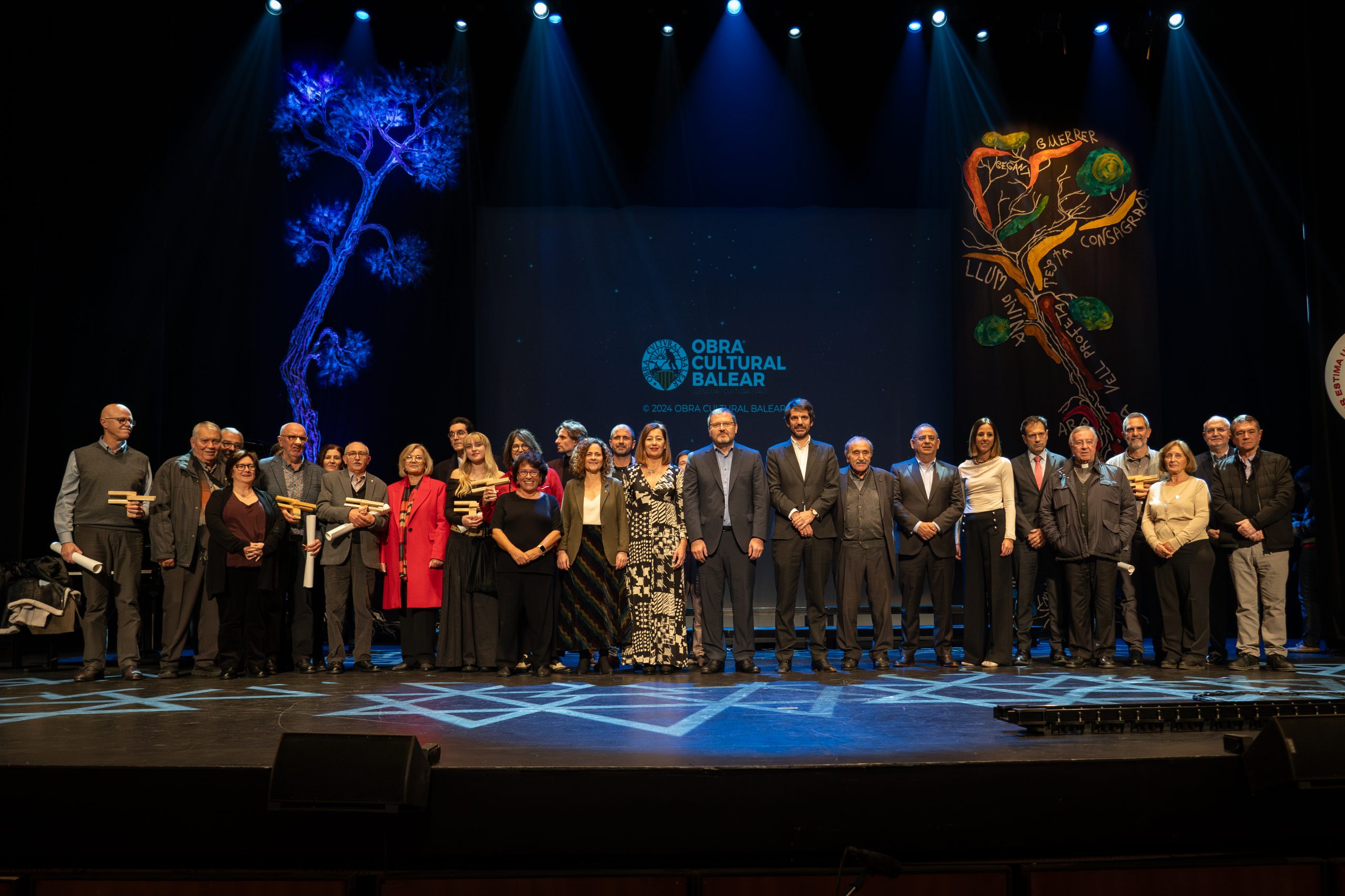 L'Obra Cultural Balear celebra la Nit de la Cultura i lliura els Premis 31 de Desembre