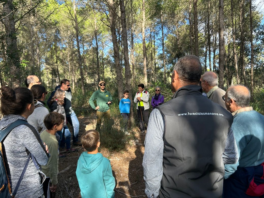 Jornada pràctica al bosc per a coneixer els beneficis de la gestió forestal sostenible
