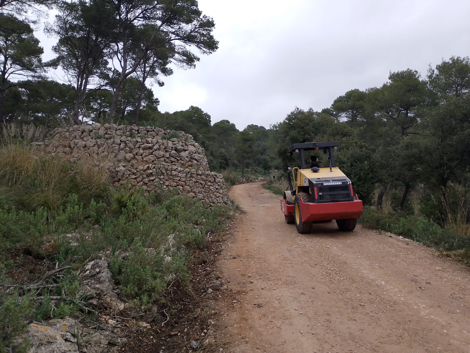 Bunyola millora l’accés a Sa Comuna i recupera camins històrics