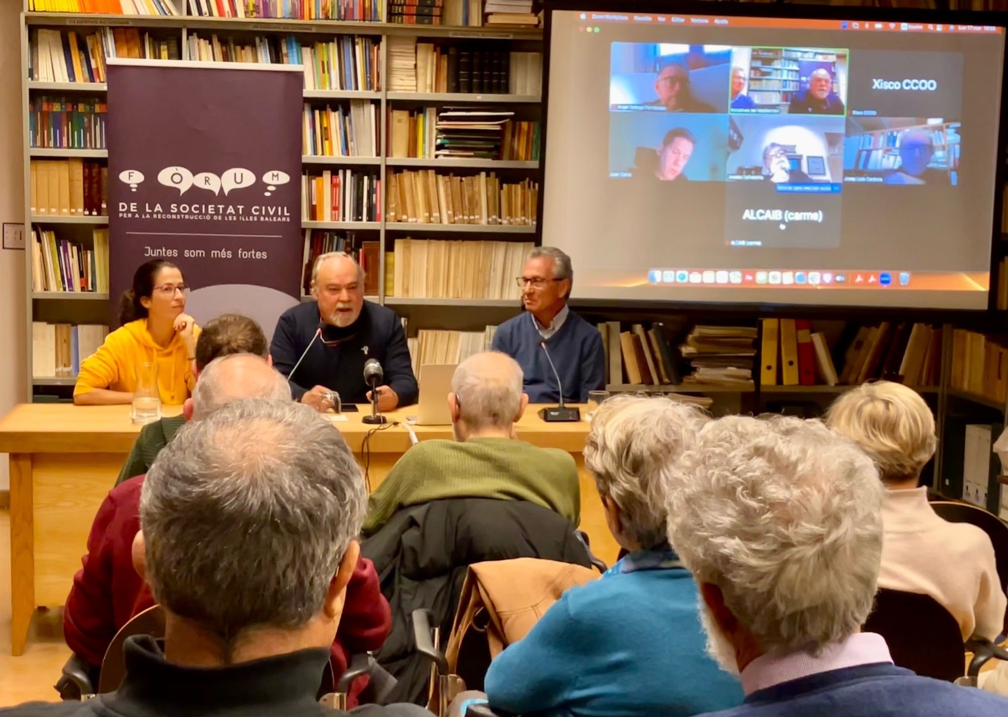 El Fòrum de la Societat Civil renova la seva Comissió Executiva i presenta el pla d'activitats per 2025
