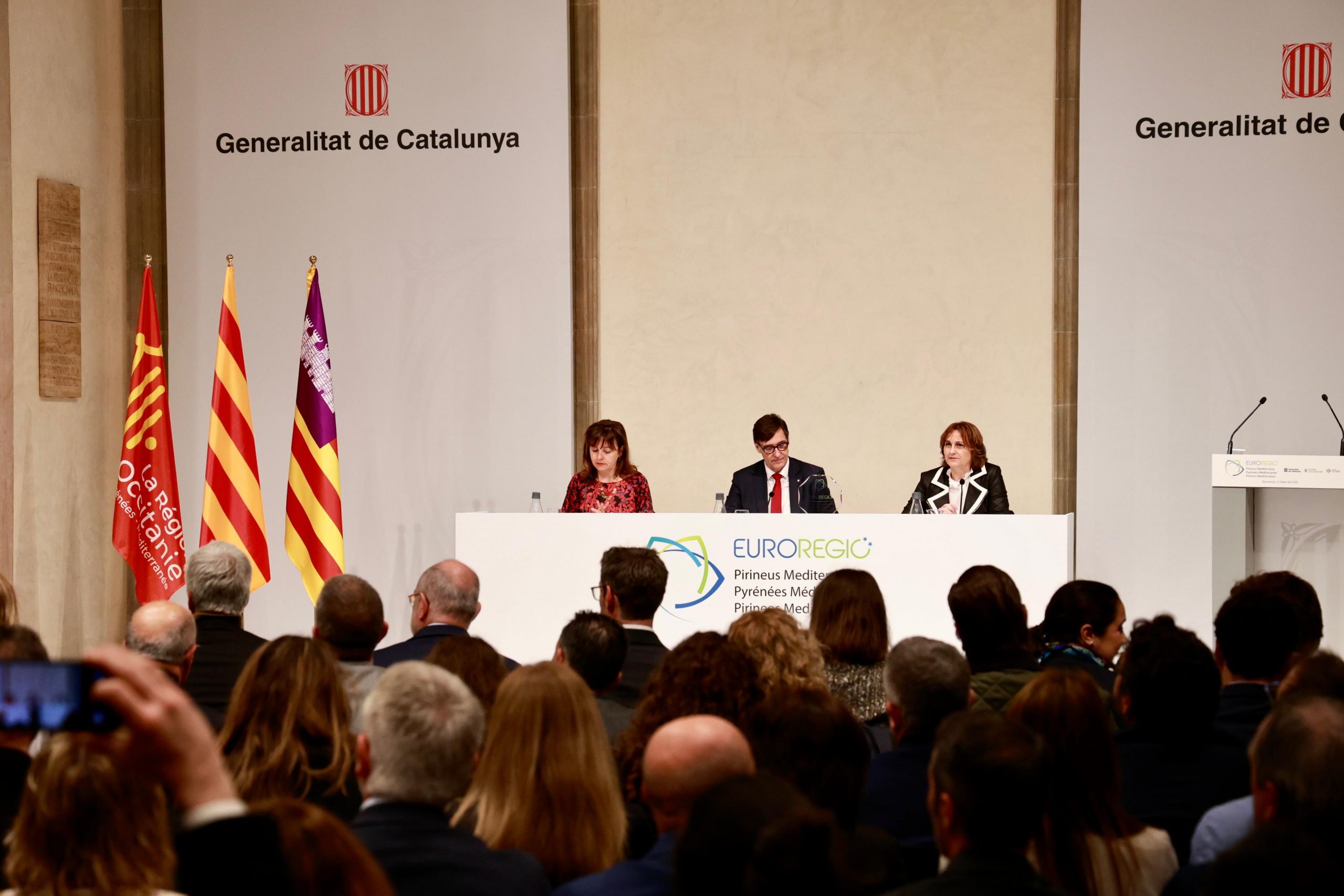 Les Illes Balears assumeixen la presidència de l'Euroregió Pirineus Mediterrània
